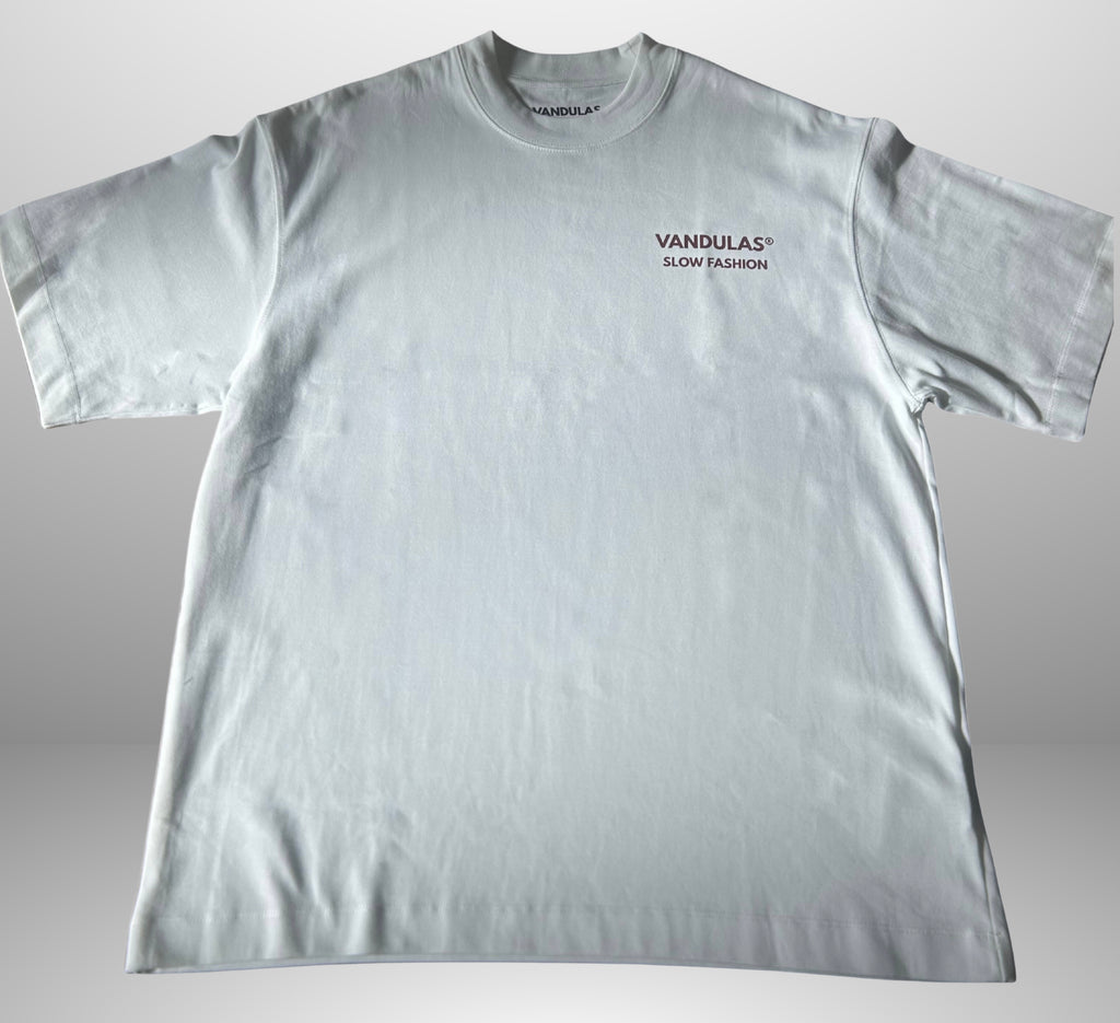 Vandulas® Core Logo Tee – White/Red