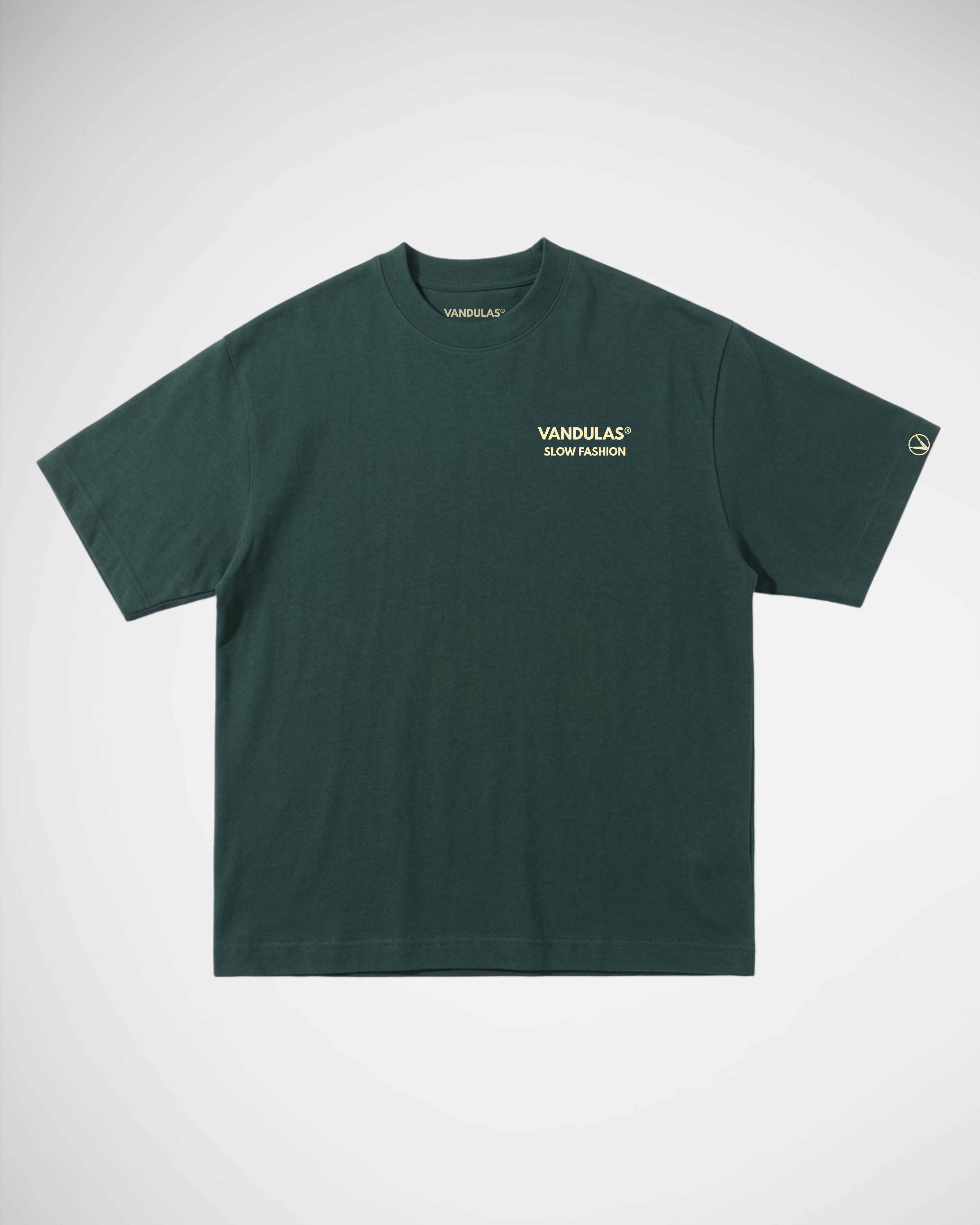 Vandulas® Core Logo Tee Green/Cream