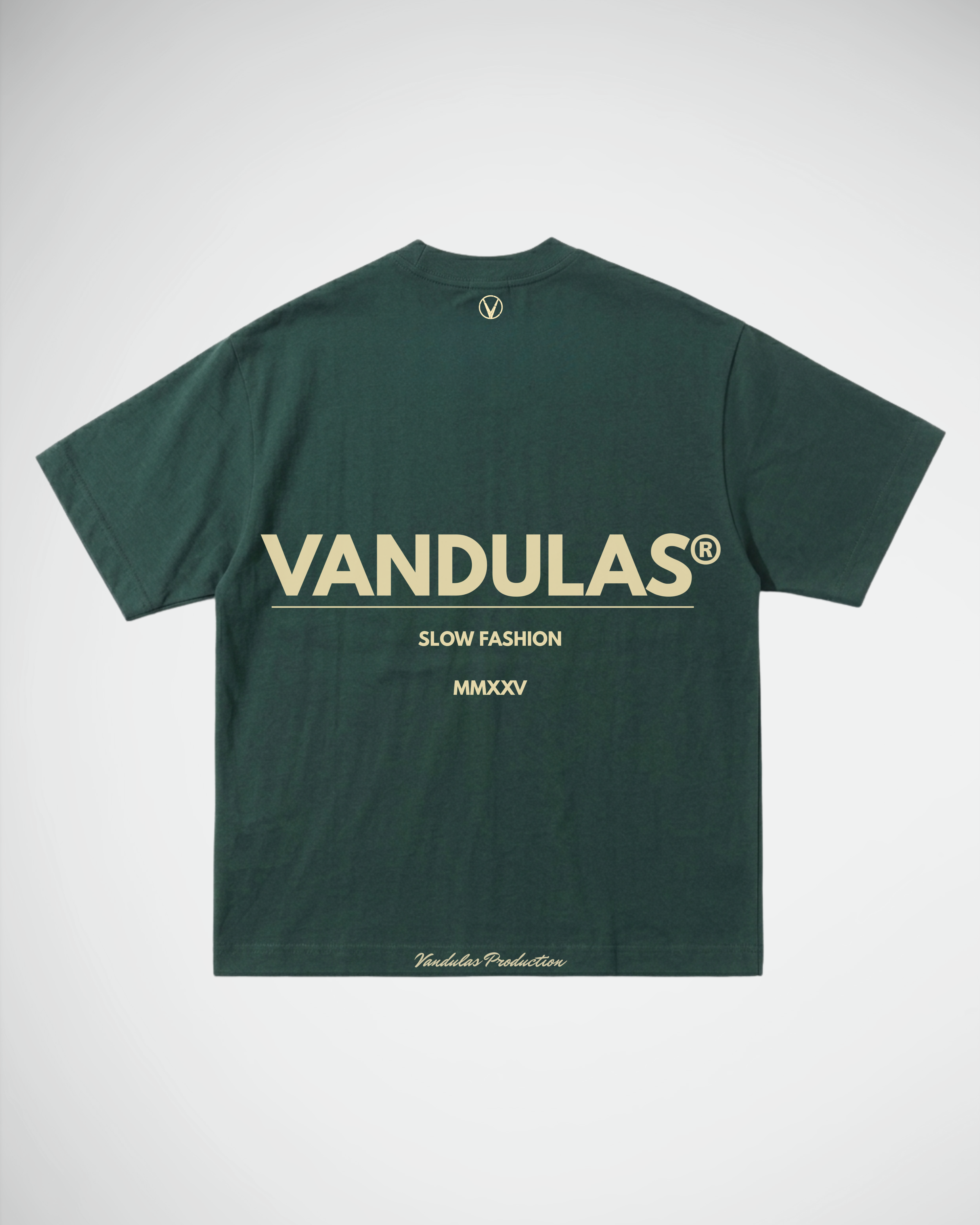 Vandulas® Core Logo Tee Green/Cream