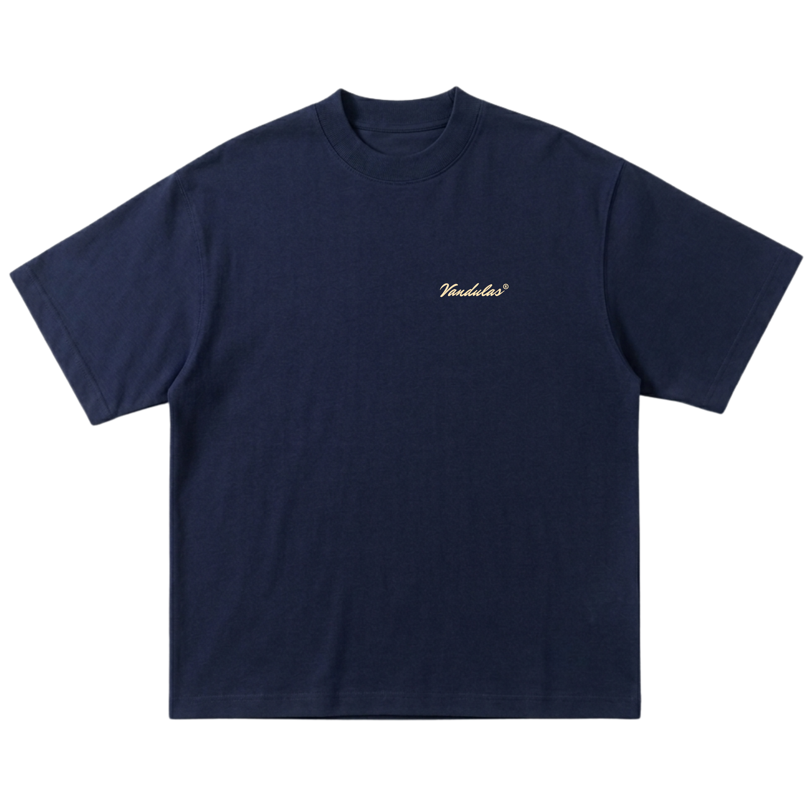 Vandulas Heavyweight Tee Navy Edition