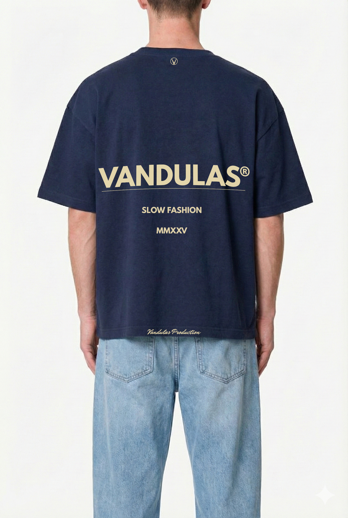 Vandulas® Core Logo Tee - Navy