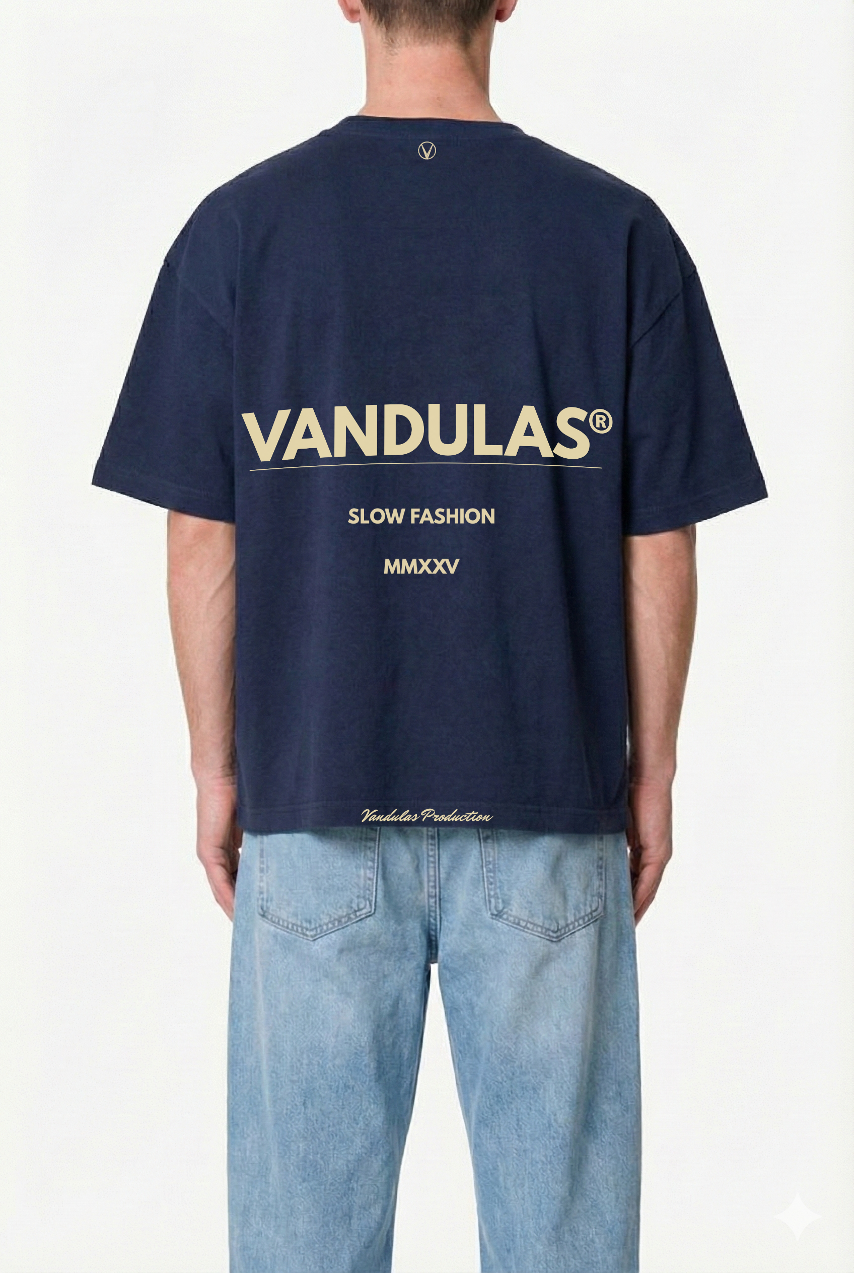 Vandulas® Core Logo Tee - Navy